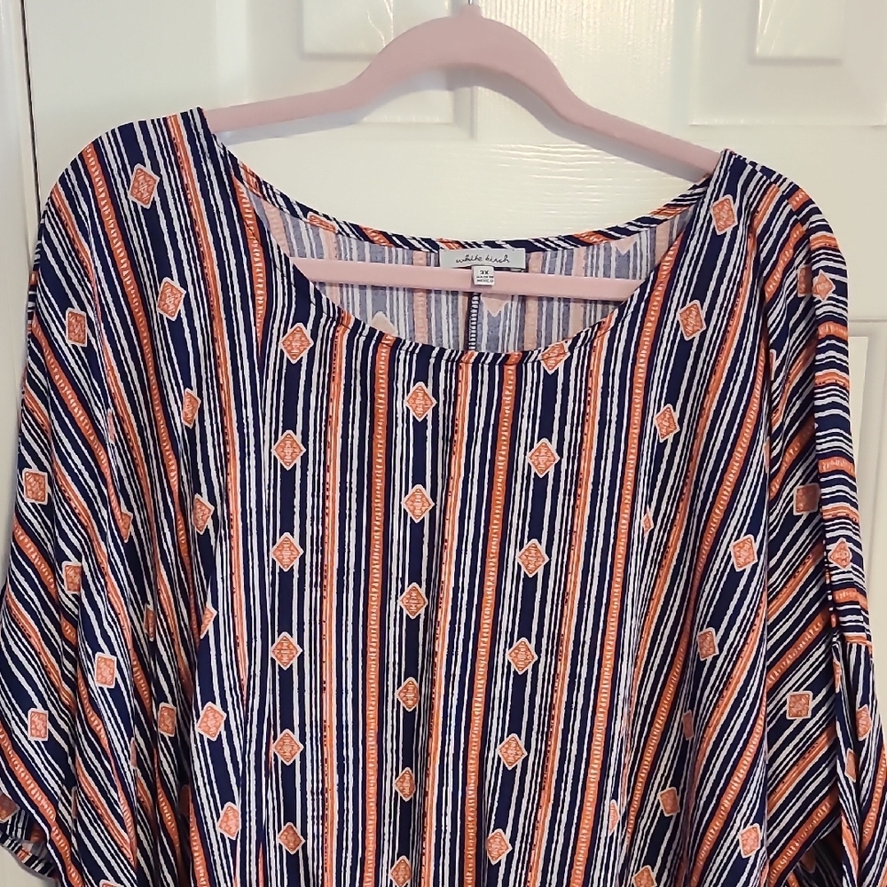 Chic Striped Women's Top
